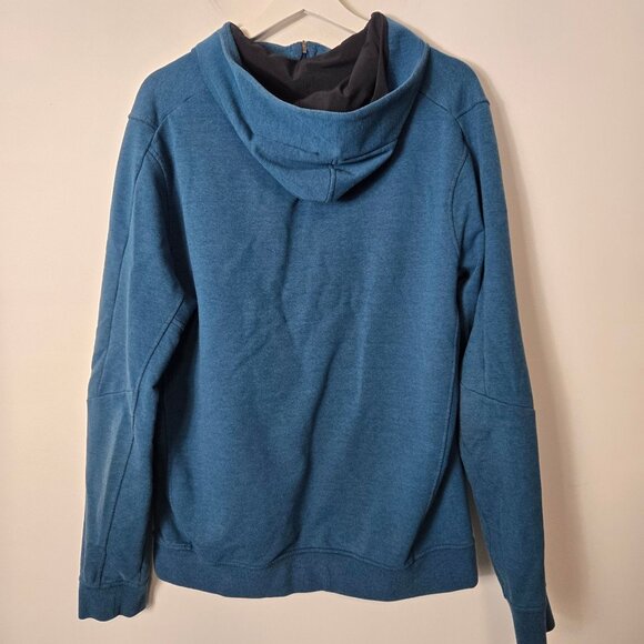 Lululemon Men's Size XL City Sweat Full-Zip Hoodie Sweatshirt Poseidon Blue - Picture 4 of 9